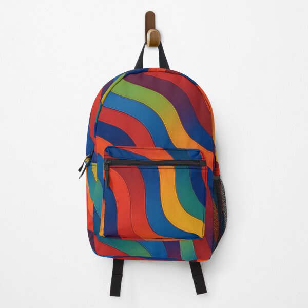 Item preview, Psychedelic Rainbow Wave Pattern designed and sold by Velun.