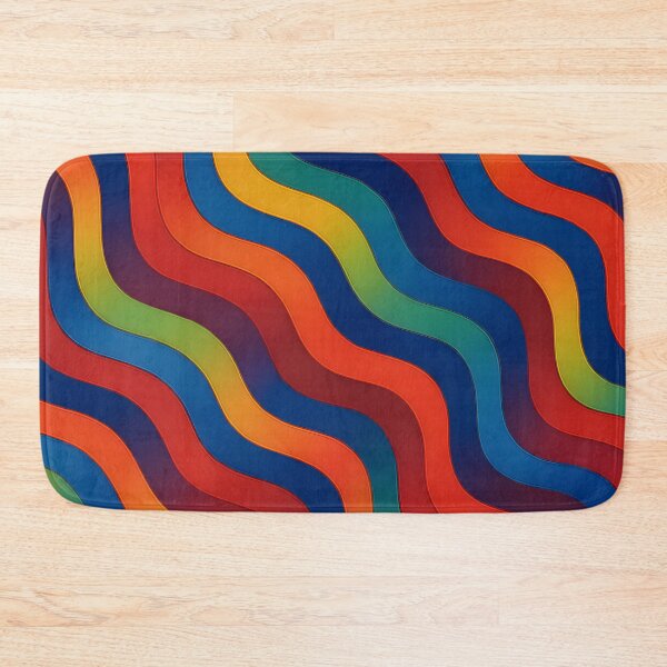 Item preview, Psychedelic Rainbow Wave Pattern designed and sold by Velun.