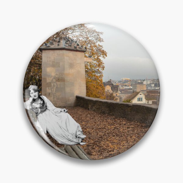 Item preview, Frau am Lindenhof designed and sold by andërrgraundish.