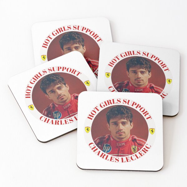 Item preview, hot girls support charles leclerc f1 ferrari merch designed and sold by MAISONDEPODIUM.
