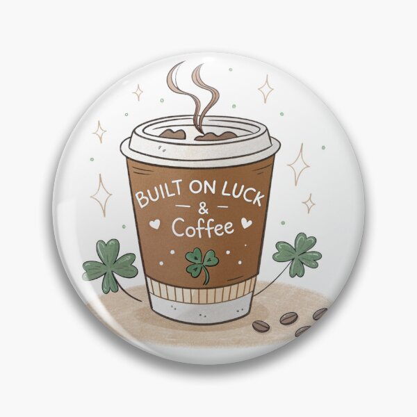Item preview, Build on luck & Coffee designed and sold by Lucky 777.