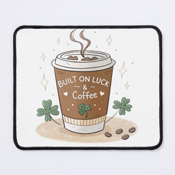 Item preview, Build on luck & Coffee designed and sold by Lucky 777.
