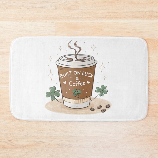 Item preview, Build on luck & Coffee designed and sold by Lucky 777.