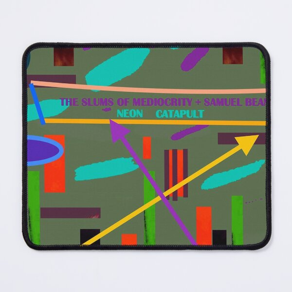Item preview, The Slums of Mediocrity and Samuel Bean - "Neon Catapult" (2015) Album Cover Art designed and sold by Araible Designs.