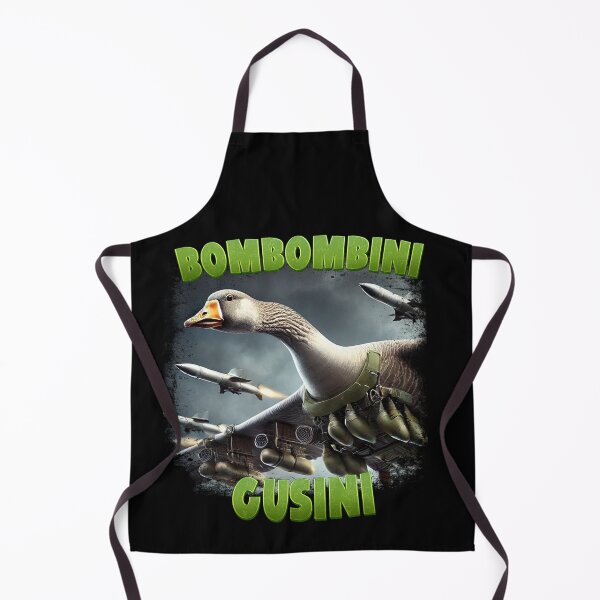 Item preview, Bombombini Gusini Goose Meme with Missiles designed and sold by GeekStorie.