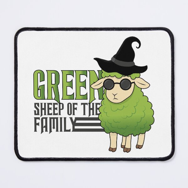 Item preview, Green Sheep of The Family designed and sold by FlywayStudios.