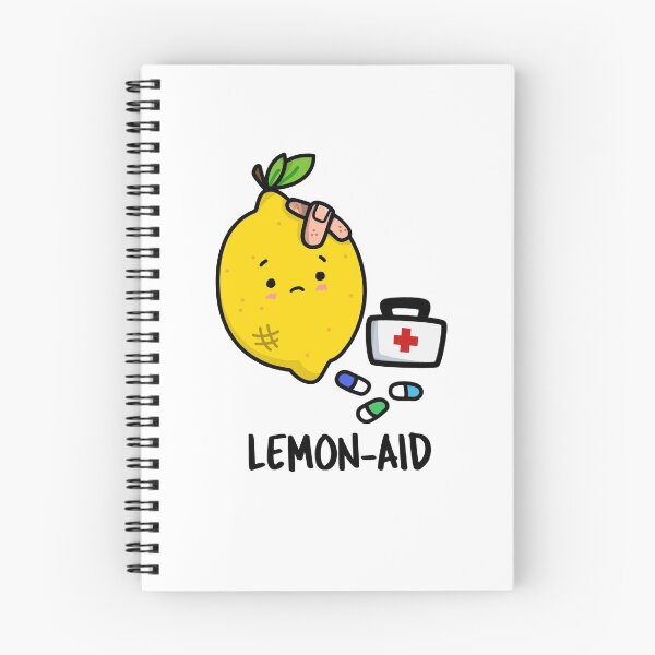 Item preview, Lemon-aid Funny First Aid Lemon Puns  designed and sold by punnybone.