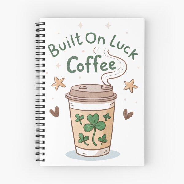 Item preview, Built on Luck and Coffee designed and sold by Lucky 777.