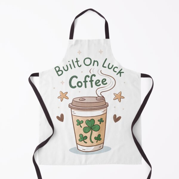 Item preview, Built on Luck and Coffee designed and sold by Lucky 777.