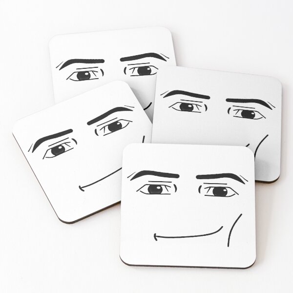 Item preview, Man Face Roblox Ultra HD designed and sold by Glissary.