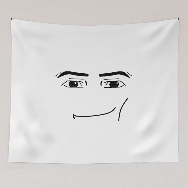Item preview, Man Face Roblox Ultra HD designed and sold by Glissary.