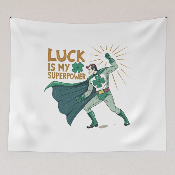 Item preview, Luck is my superpower designed and sold by Lucky 777.