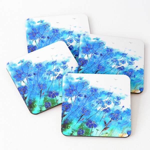 Item preview, Blue Flower Daze designed and sold by Linda Callaghan.
