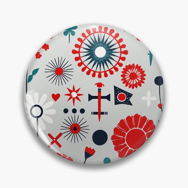 Item preview, Minimalist English Symbolic Patterns #2 designed and sold by BoBiloArt.