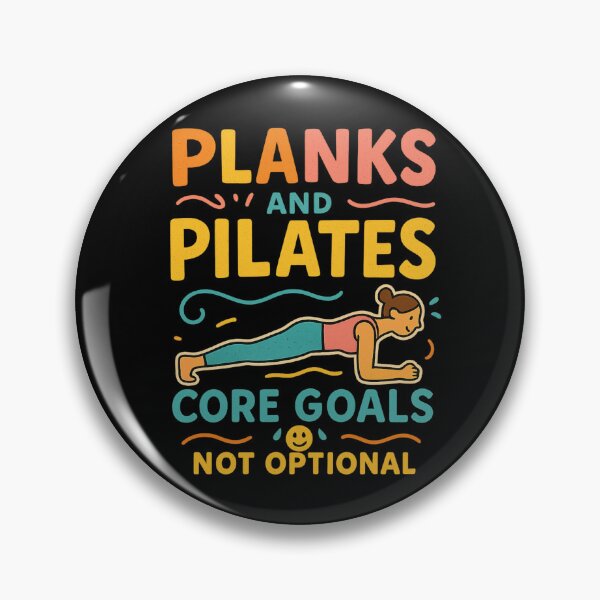 Artikelvorschau, Planks, Wortspiele und Pilates – Kernziele, die nicht optional sind entworfen und verkauft von TeesNtotes.