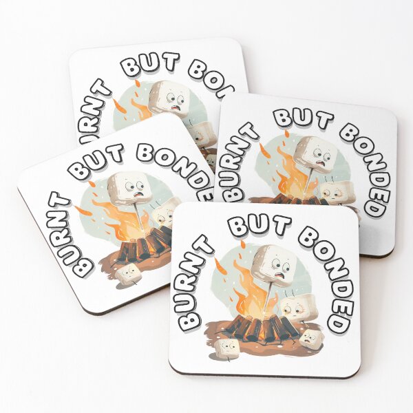 Item preview, Burnt But Bonded – Boho Campfire S’mores designed and sold by RoadNesters.