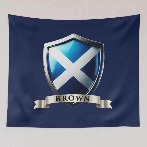 Item preview, Brown Scottish Heritage Shield  designed and sold by Highlandkings.