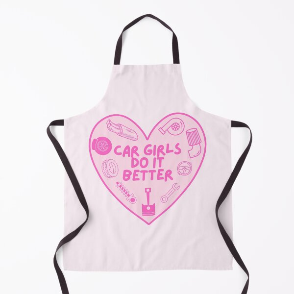 Item preview, Car Girls Do It Better Pink Heart designed and sold by boostedbutterflies.