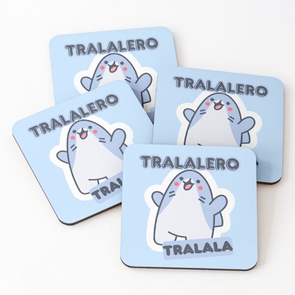 Item preview, Tralalero Tralala Brainrot Funny Cartoon Design designed and sold by wanessacreative.