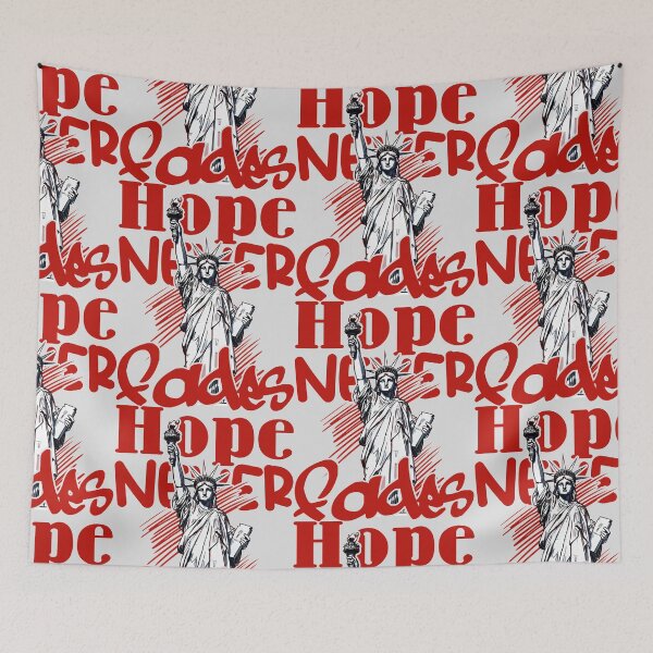 Item preview, Hope NEVER Fades With Liberty Strength Red Letters designed and sold by SplashTastic.