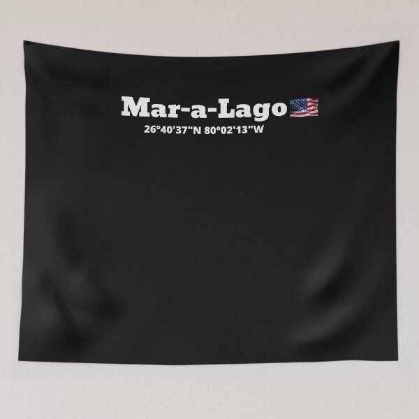 Item preview, Mar-a-Lago Florida, great holiday destination, American Flag designed and sold by Right-UR.