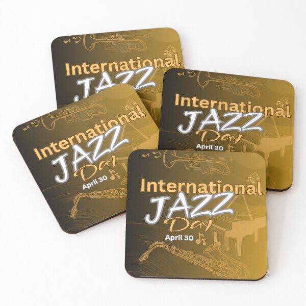Item preview, International Jazz Day April 30th  designed and sold by BrightrDayMusicArt.