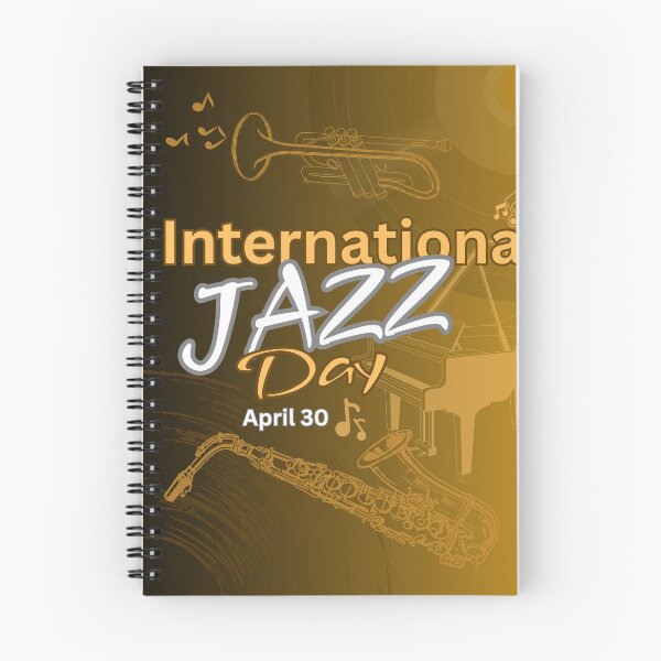 Item preview, International Jazz Day April 30th  designed and sold by BrightrDayMusicArt.