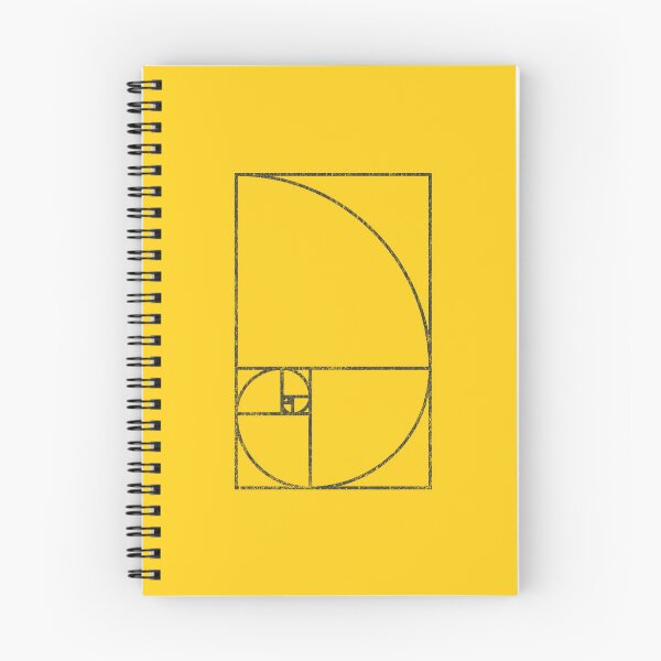 Item preview, Distressed Fibonacci Spiral – Golden Ratio Geometry (Light Colors) designed and sold by Pi Foundry.