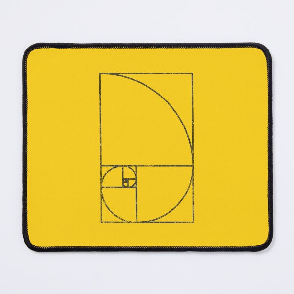 Item preview, Distressed Fibonacci Spiral – Golden Ratio Geometry (Light Colors) designed and sold by Pi Foundry.