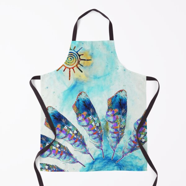 Item preview, Sacred Energy Feather Sun Art designed and sold by Sharon Cummings Art.