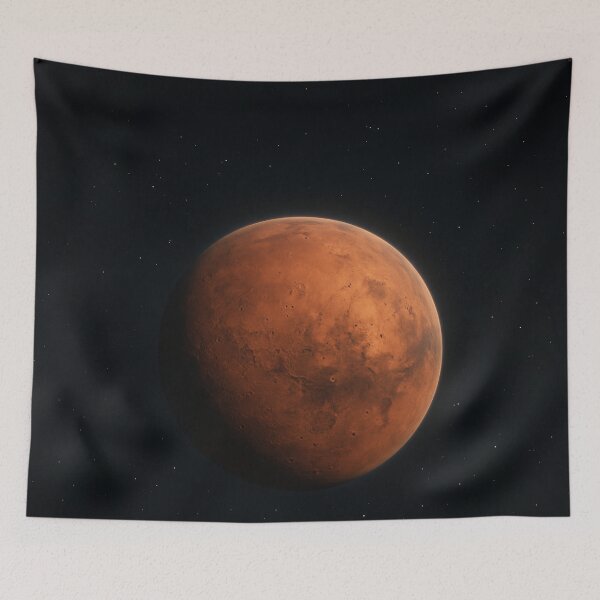 Item preview, Realistic Mars Planet Artwork – Red Space Landscape designed and sold by PrometheusStyle.
