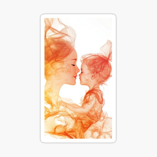 Item preview, Mother and Child Bond designed and sold by Toadstool Ink.