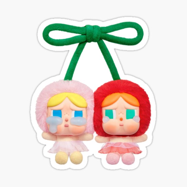 Artikel-Vorschau von CRYBABY Crying For Love-Serie - Vinyl-Plüschtier (Ich liebe dich, Cherry Much) - Popmart, designt und verkauft von penny555.