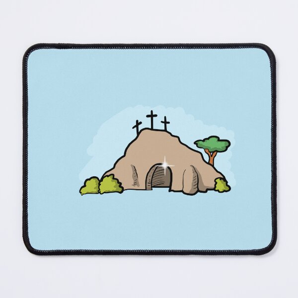 Item preview, Empty Tomb of Jesus - Gentle Resurrection Sunrise Art designed and sold by IntheLightSola.