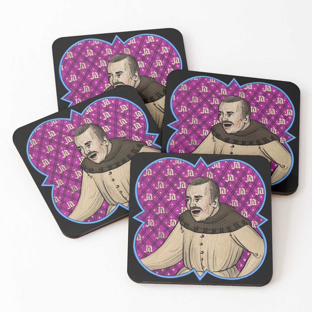 Item preview, Coasters (Set of 4) designed and sold by meme-stuff.
