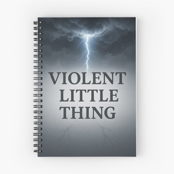Item preview, Violent Little Thing – Storm Cloud & Lightning designed and sold by BrokenCrownDesigns.