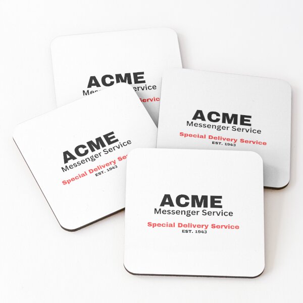 Item preview, ACME Messenger Service  designed and sold by Aisha  Hamza.