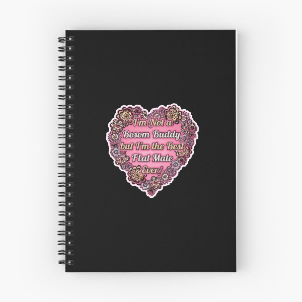 Item preview, Best Flat Mate Heart Shaped Funny designed and sold by PinkWinkDesigns.