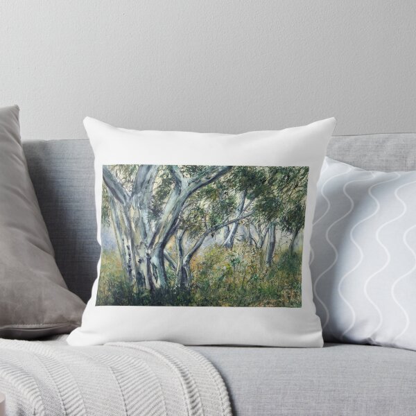 Vista previa del artículo con la obra «Luz de primavera en el bosque de eucaliptos», diseñado y vendido por Randy Sprout.
