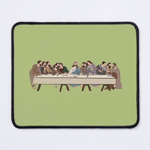 Item preview, he Last Supper - Jesus & 12 Apostles Biblical Painting designed and sold by IntheLightSola.
