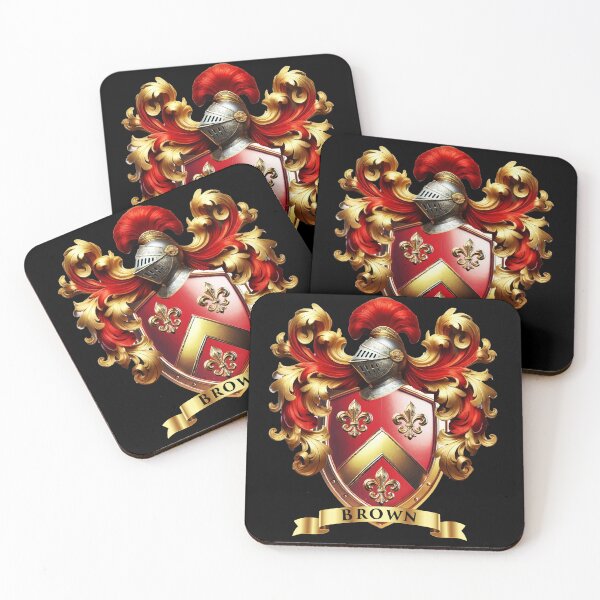 Item preview, Brown Royal Family Crest, designed and sold by Highlandkings.