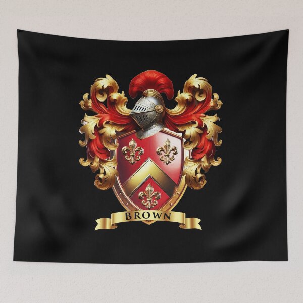 Item preview, Brown Royal Family Crest, designed and sold by Highlandkings.