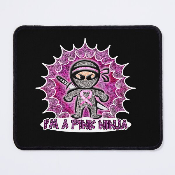 Item preview, I'm a Pink Ninja Breast Cancer Warrior designed and sold by PinkWinkDesigns.