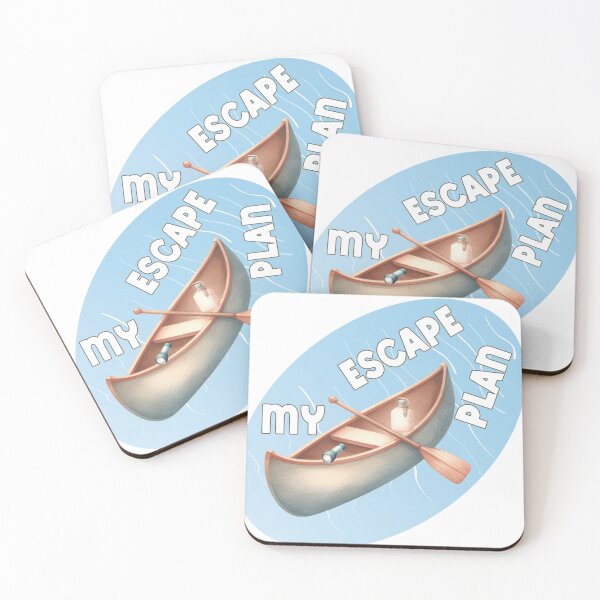 Item preview, My Escape Plan - Canoe designed and sold by Lori Winslow Designs.