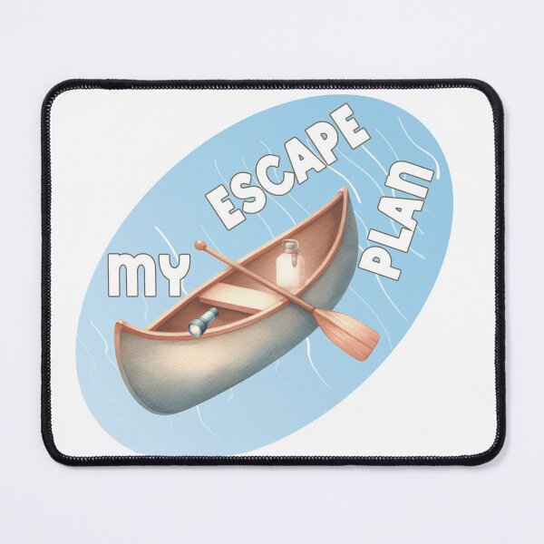 Item preview, My Escape Plan - Canoe designed and sold by Lori Winslow Designs.