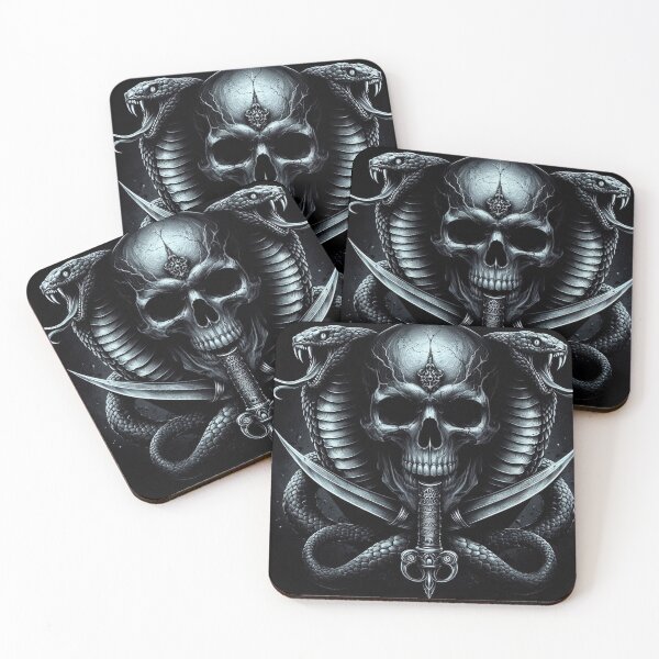 Item preview, Skull Cobra Daggers designed and sold by TheDarkWardrobe.