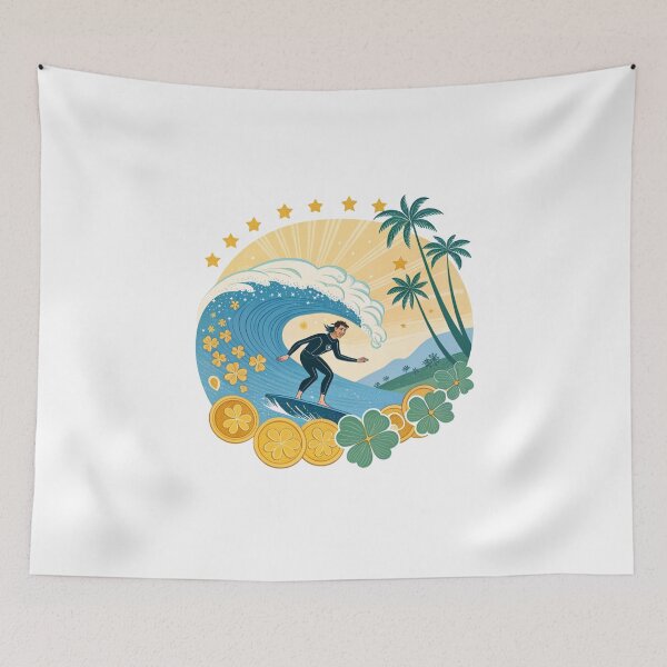 Item preview, Lucky Surfing  designed and sold by Lucky 777.
