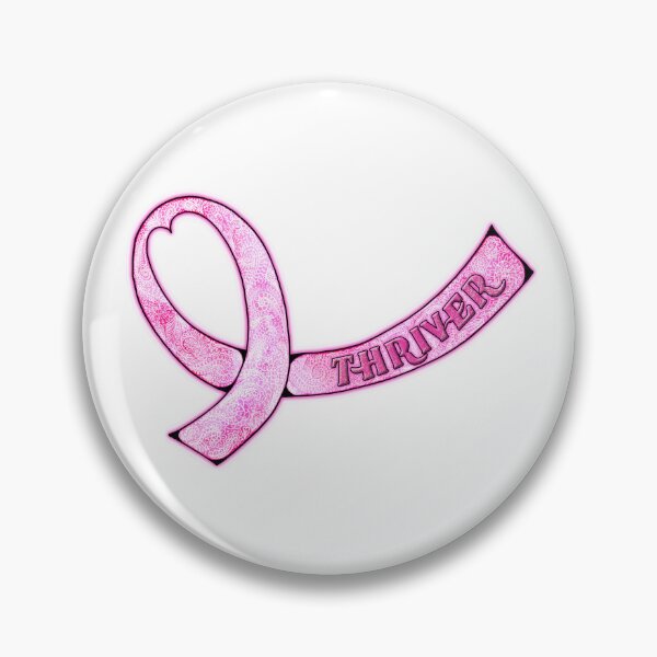 Item preview, Breast Cancer Awareness Ribbon for Thriver designed and sold by PinkWinkDesigns.