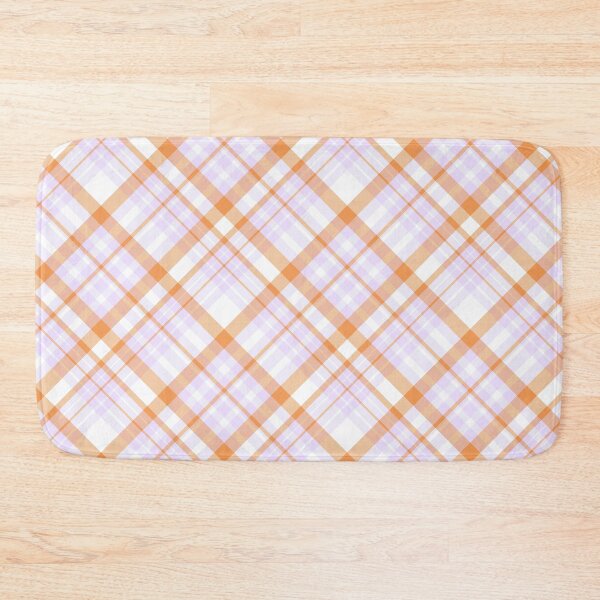 Item preview, Lavender and Orange Plaid designed and sold by Julie Erin Designs.