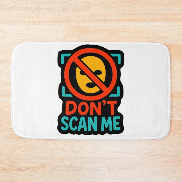 Item preview, Ban Facial Recognition - Don't Scan Me designed and sold by ZibiArt.